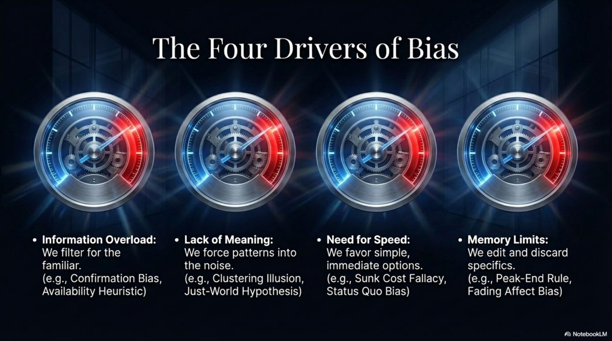 The Four Drivers of Bias