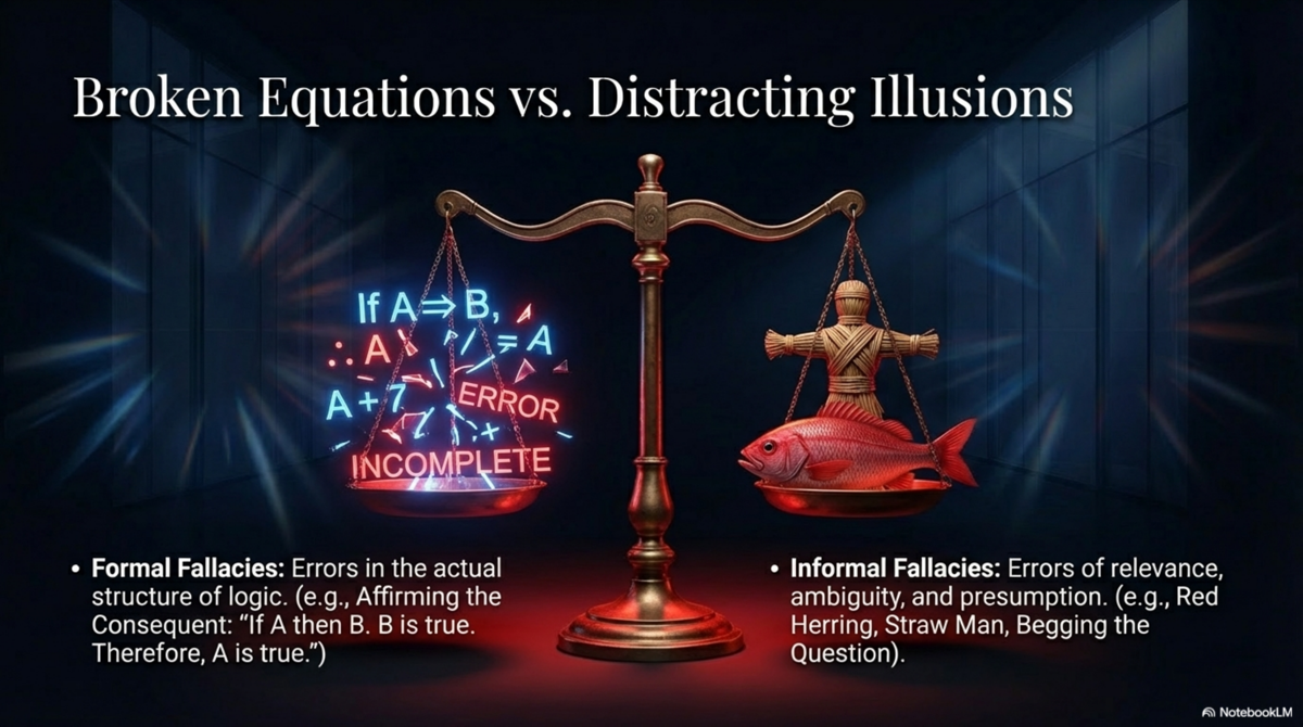 Formal vs Informal Fallacies